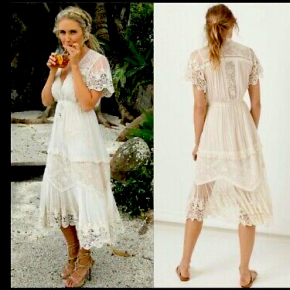 Spell and the Gypsy Collective Maggie midi dress / gown